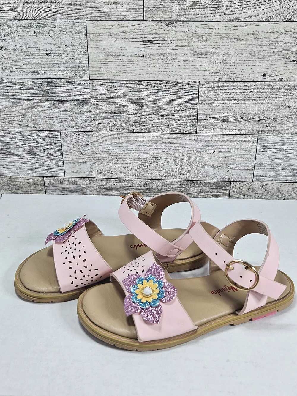 Pairs of Ana Maria sandals, size 8 For Toddler.